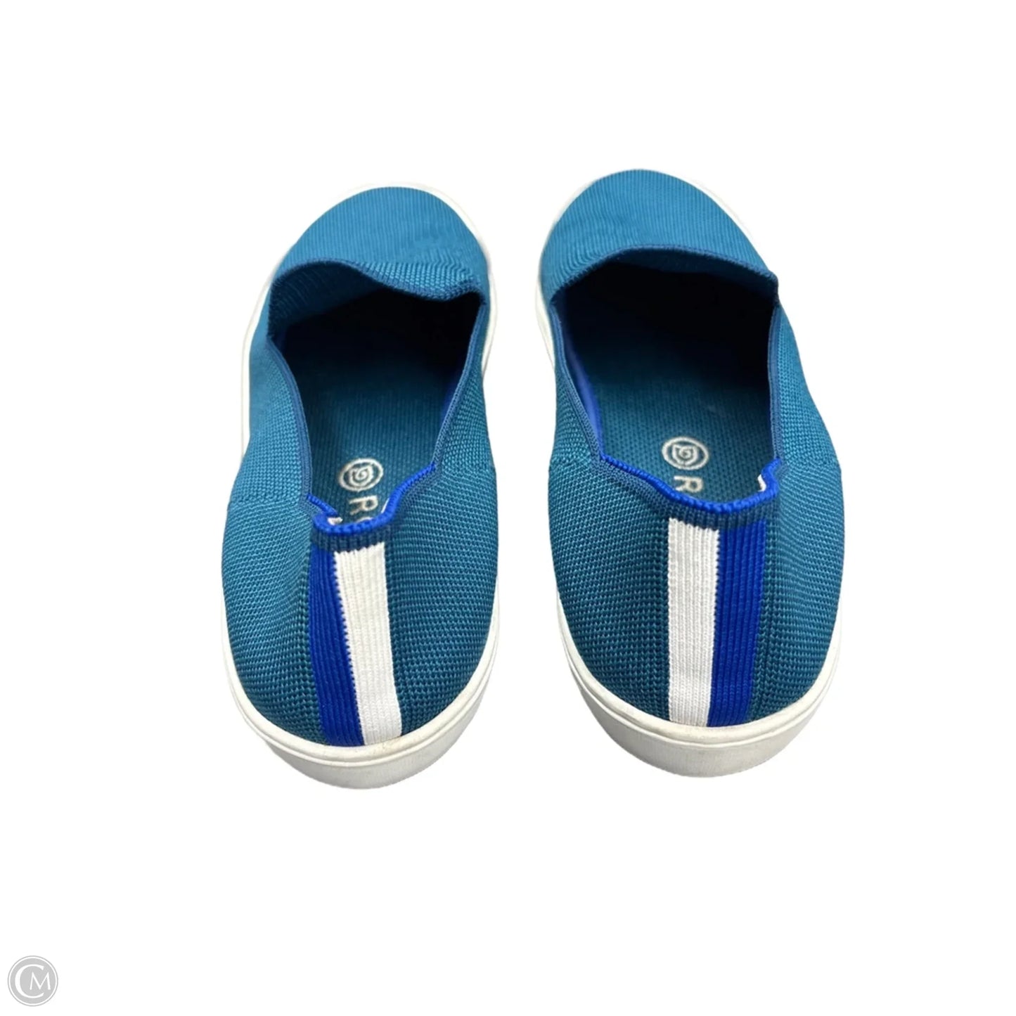 Shoes Flats By Rothys In Teal, Size: 9.5