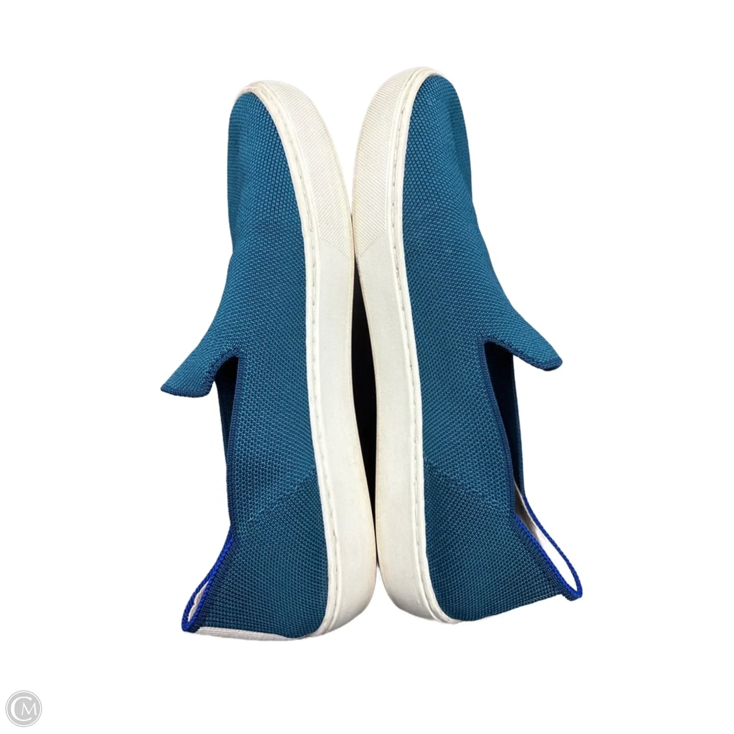 Shoes Flats By Rothys In Teal, Size: 9.5