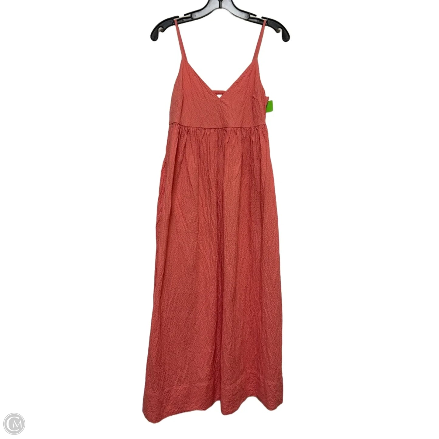 Dress Casual Maxi By A New Day In Coral, Size: Xs