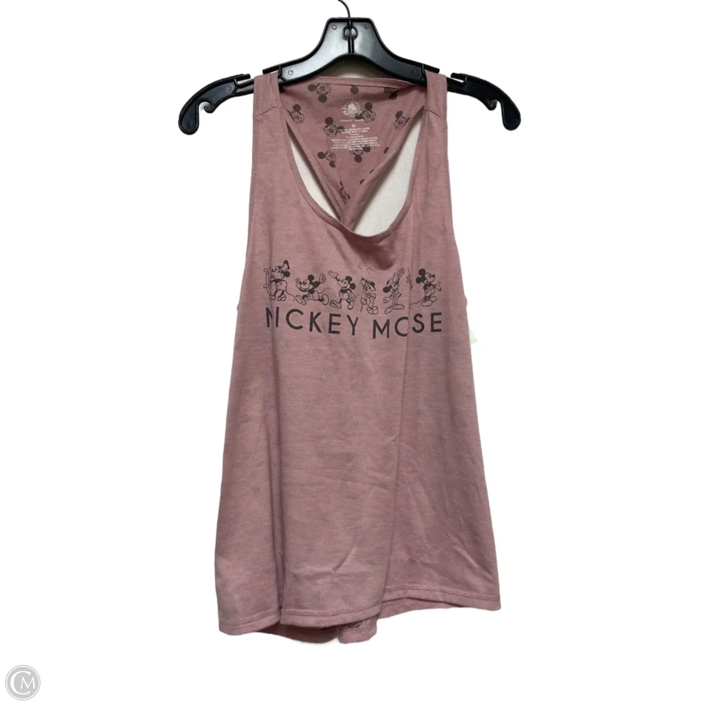 Top Sleeveless Basic By Disney Store In Pink, Size: M