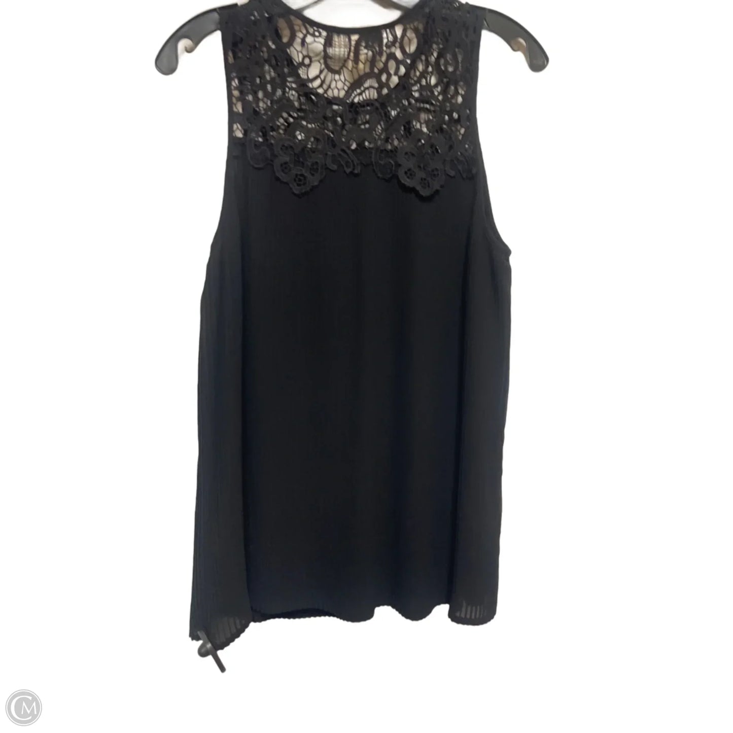 Top Sleeveless By Michael By Michael Kors In Black, Size: M
