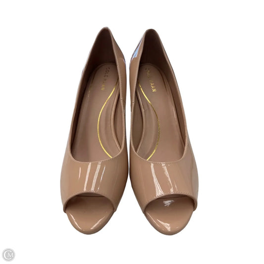 Shoes Heels Kitten By Cole-haan In Tan, Size: 11