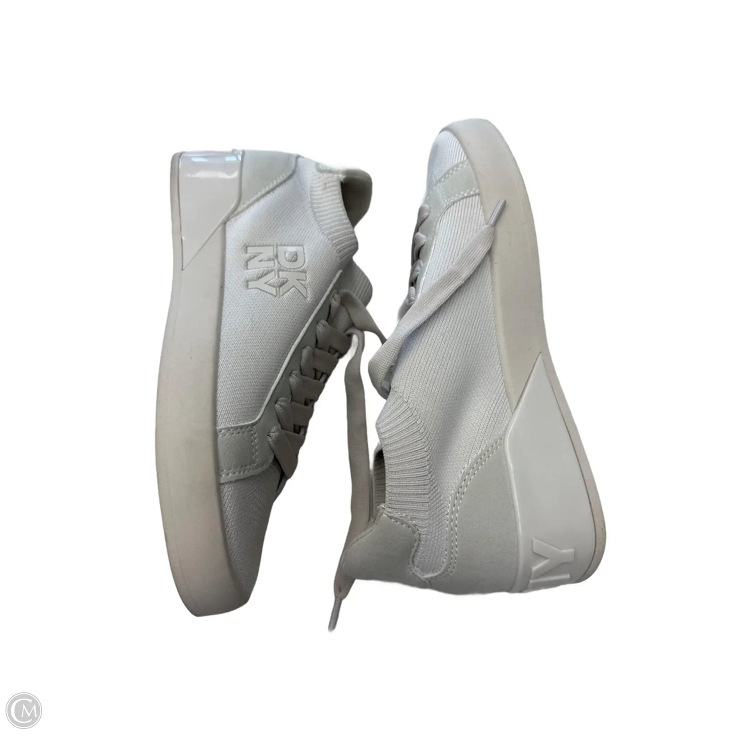 Shoes Sneakers By Dkny In Tan, Size: 8.5