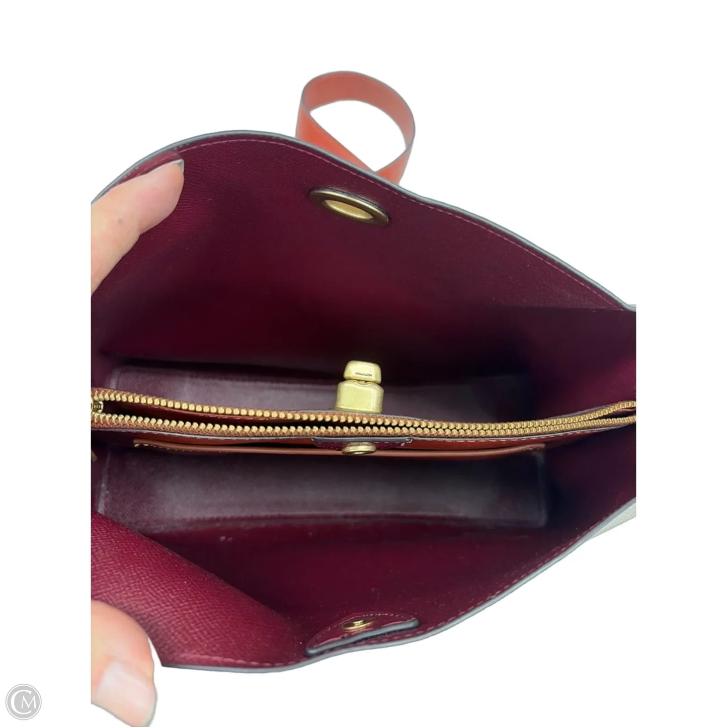 Handbag Designer By Coach, Size: Medium