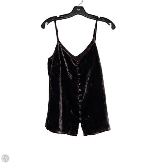 Top Sleeveless By Cupcakes And Cashmere In Brown, Size: Xs
