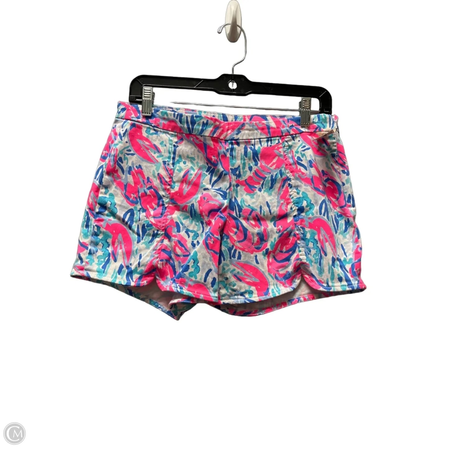 Shorts Designer By Lilly Pulitzer In Blue & Pink, Size: 4