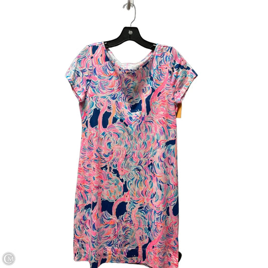 Dress Designer By Lilly Pulitzer In Blue & Pink, Size: S