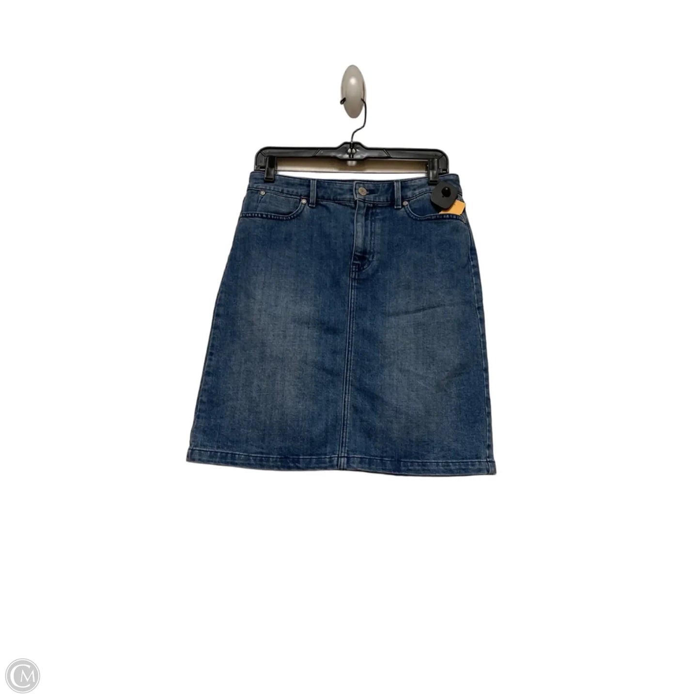 Skirt Mini & Short By Talbots In Blue Denim, Size: 2