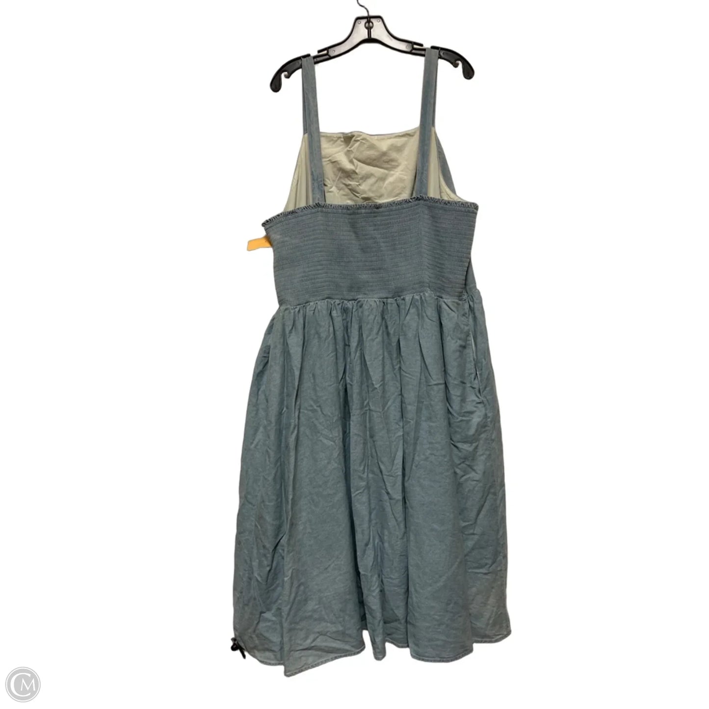 Dress Casual Midi By Disney Store In Blue Denim, Size: 2x