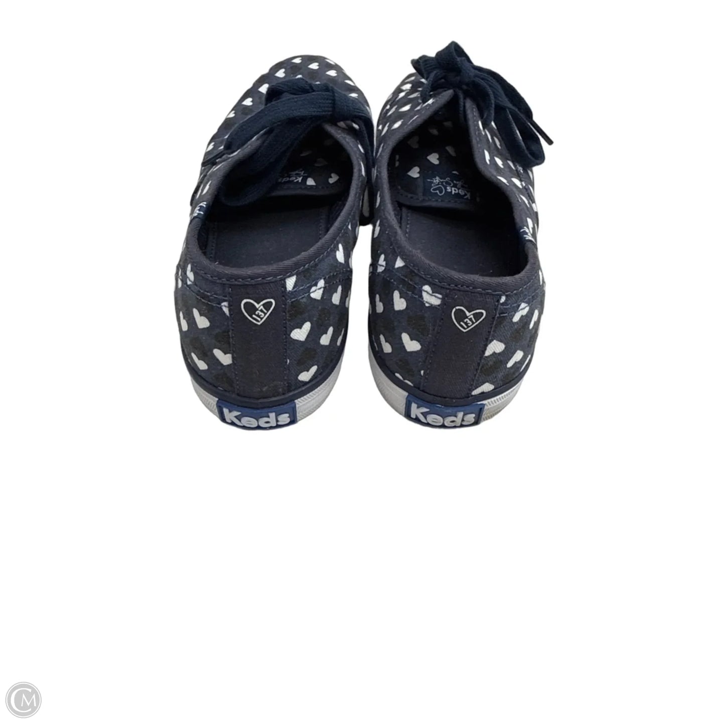 Shoes Sneakers By Keds In Blue & White, Size: 10
