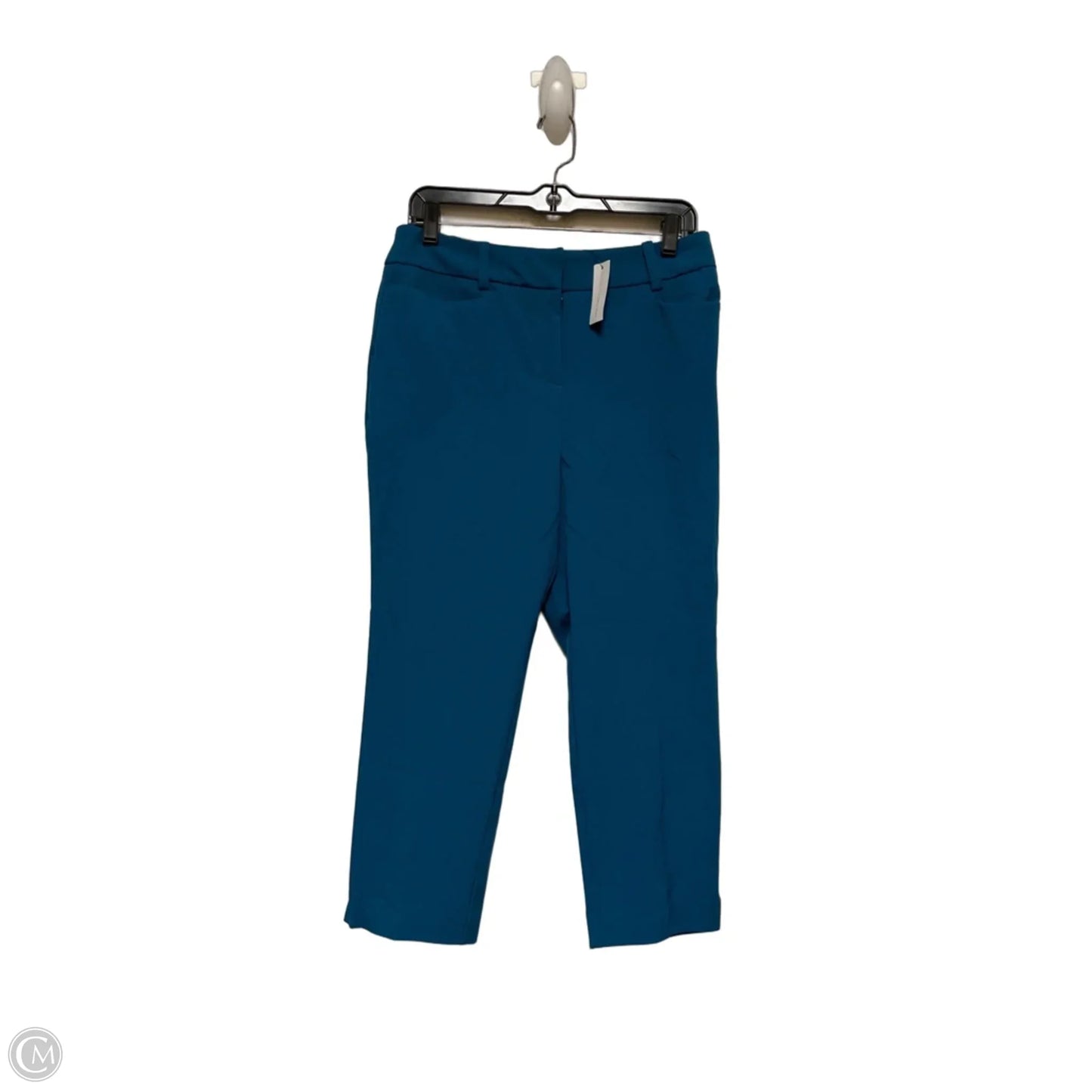 Pants Cropped By New York And Co In Teal, Size: 10