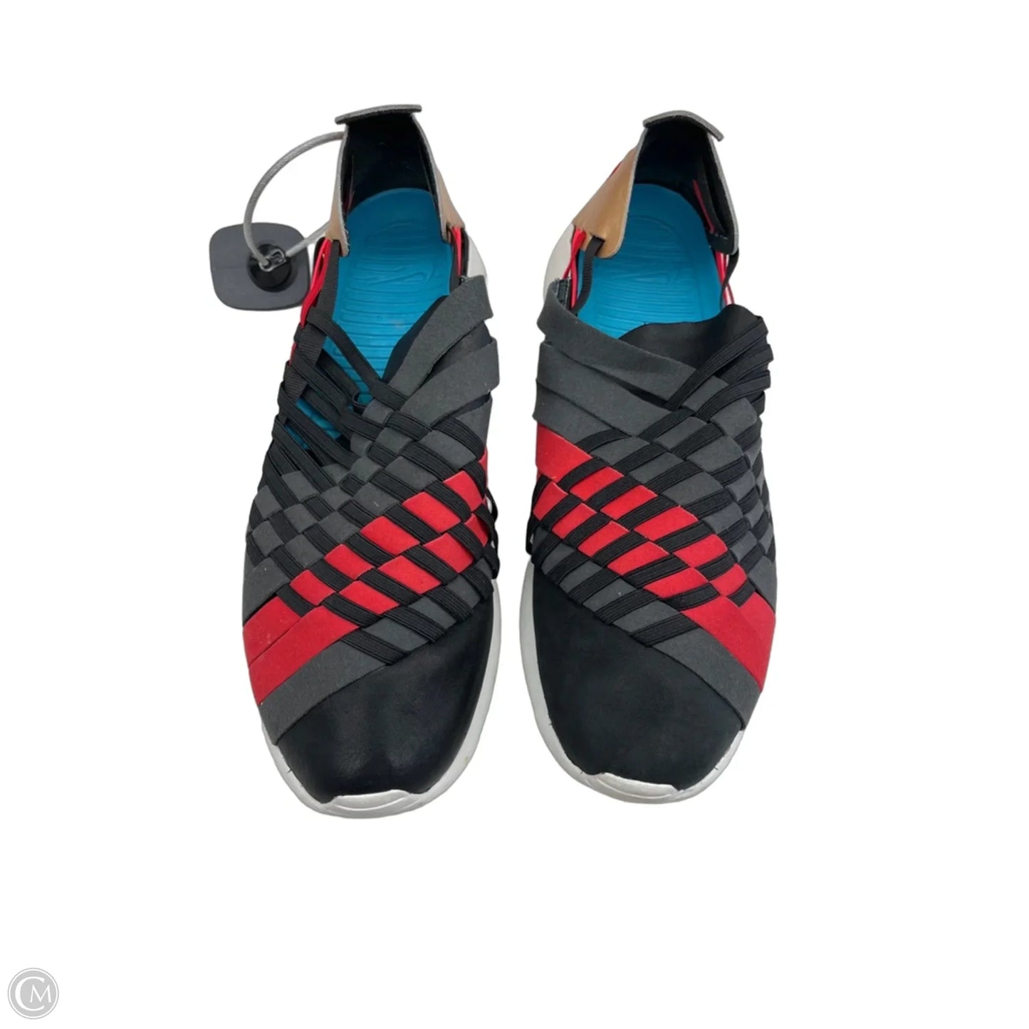 Shoes Sneakers By Nike In Black & Red, Size: 10