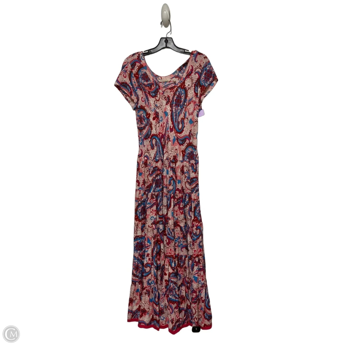 Dress Casual Maxi By Soft Surroundings In Paisley Print, Size: Xs