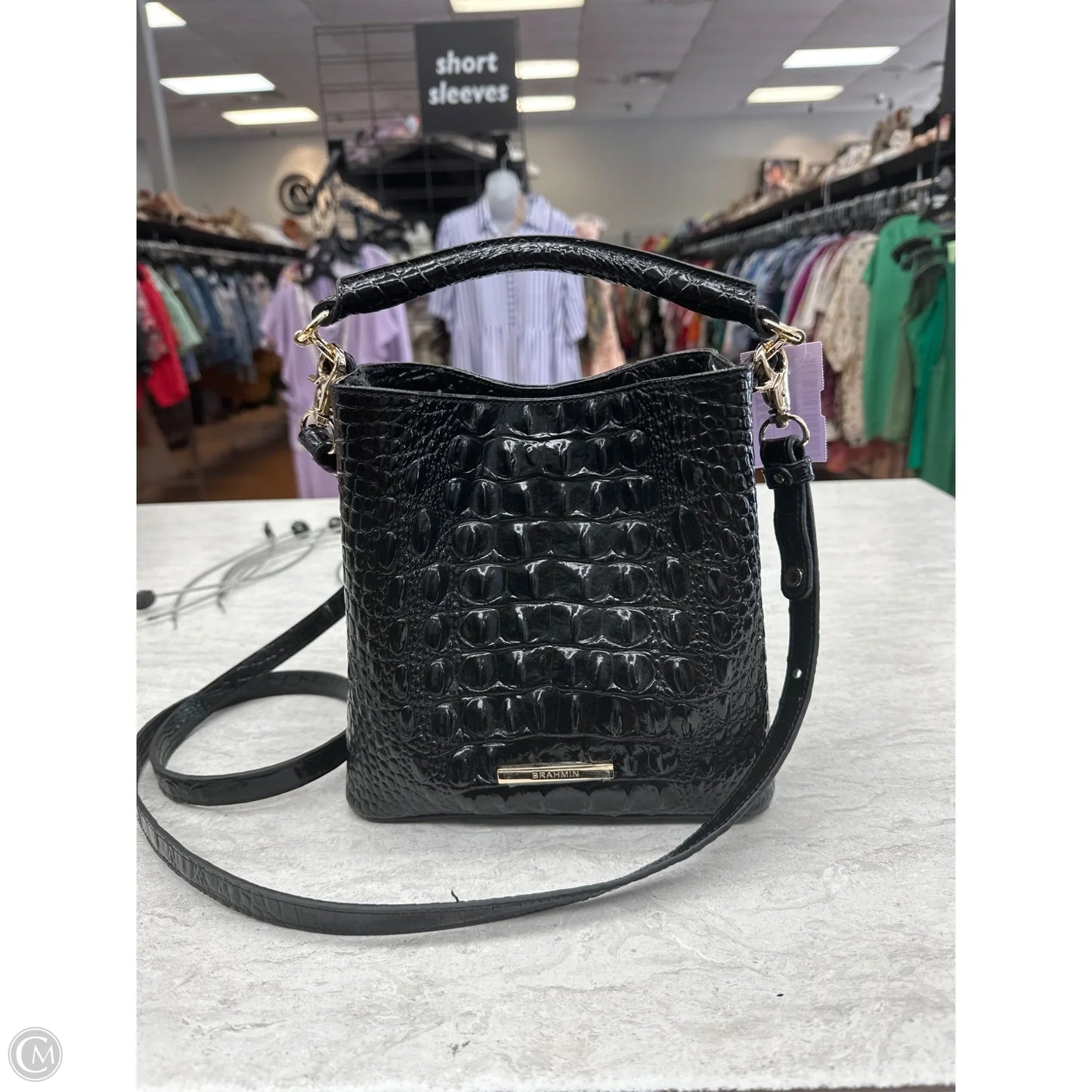 Handbag Designer By Brahmin, Size: Medium