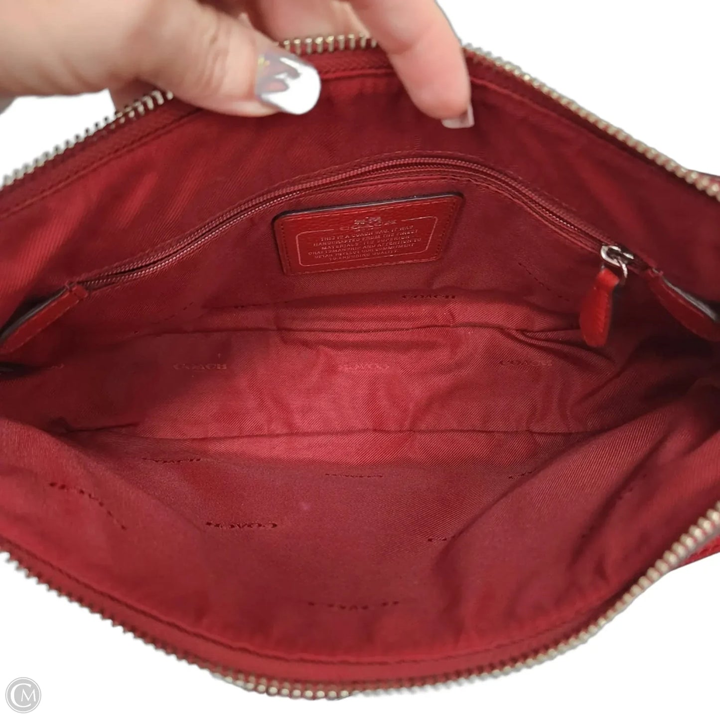 Crossbody Designer By Coach, Size: Medium