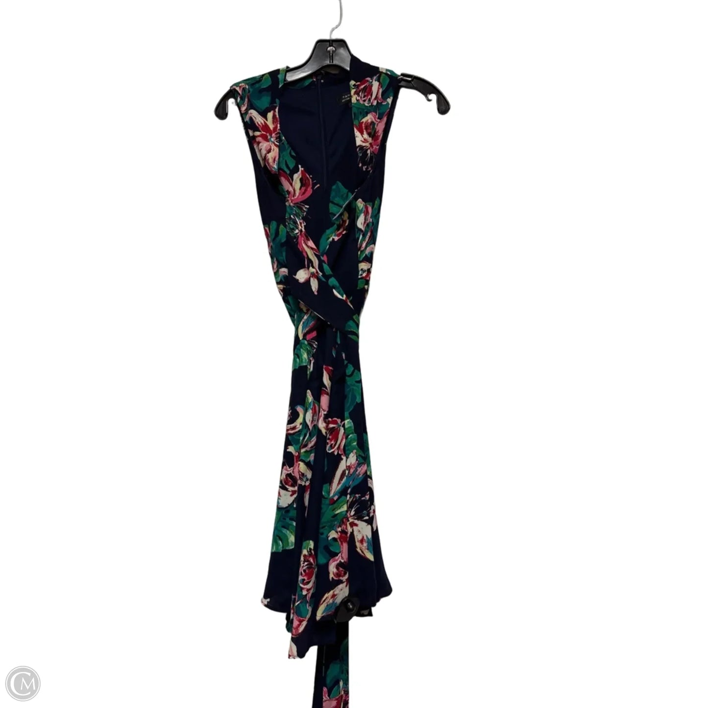 Dress Casual Short By Tahari By Arthur Levine In Floral Print, Size: S