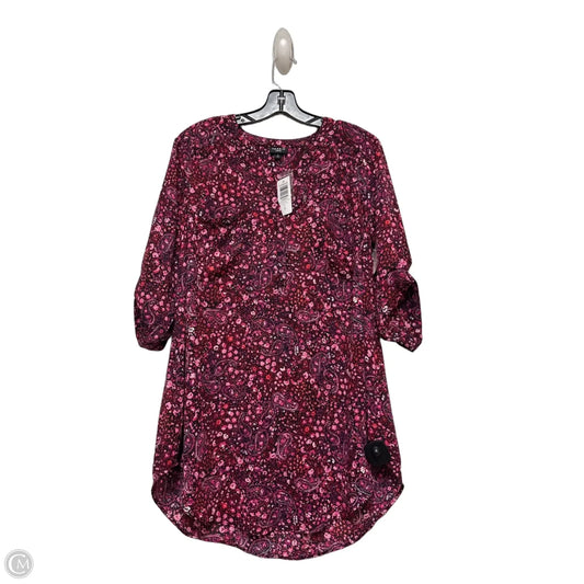 Top Short Sleeve By Torrid In Paisley Print, Size: L