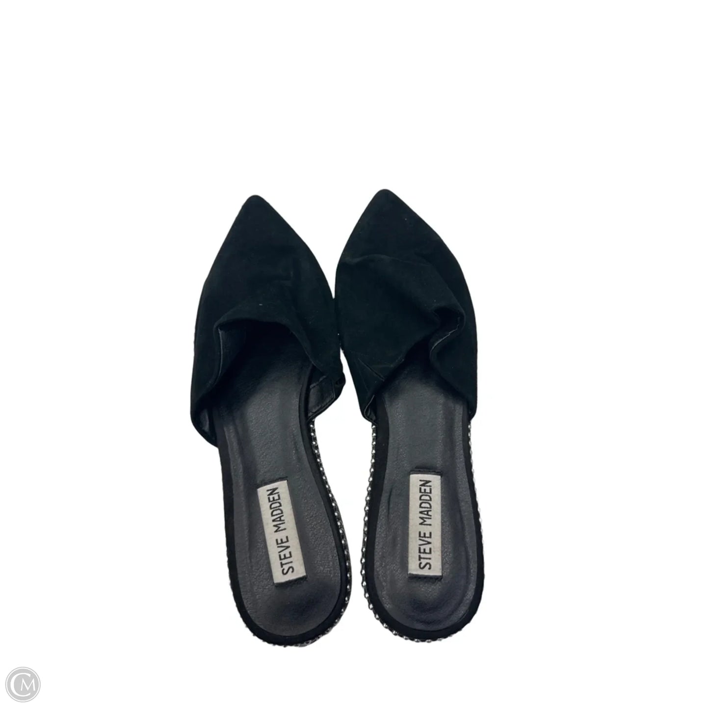 Shoes Flats By Steve Madden In Black, Size: 9.5
