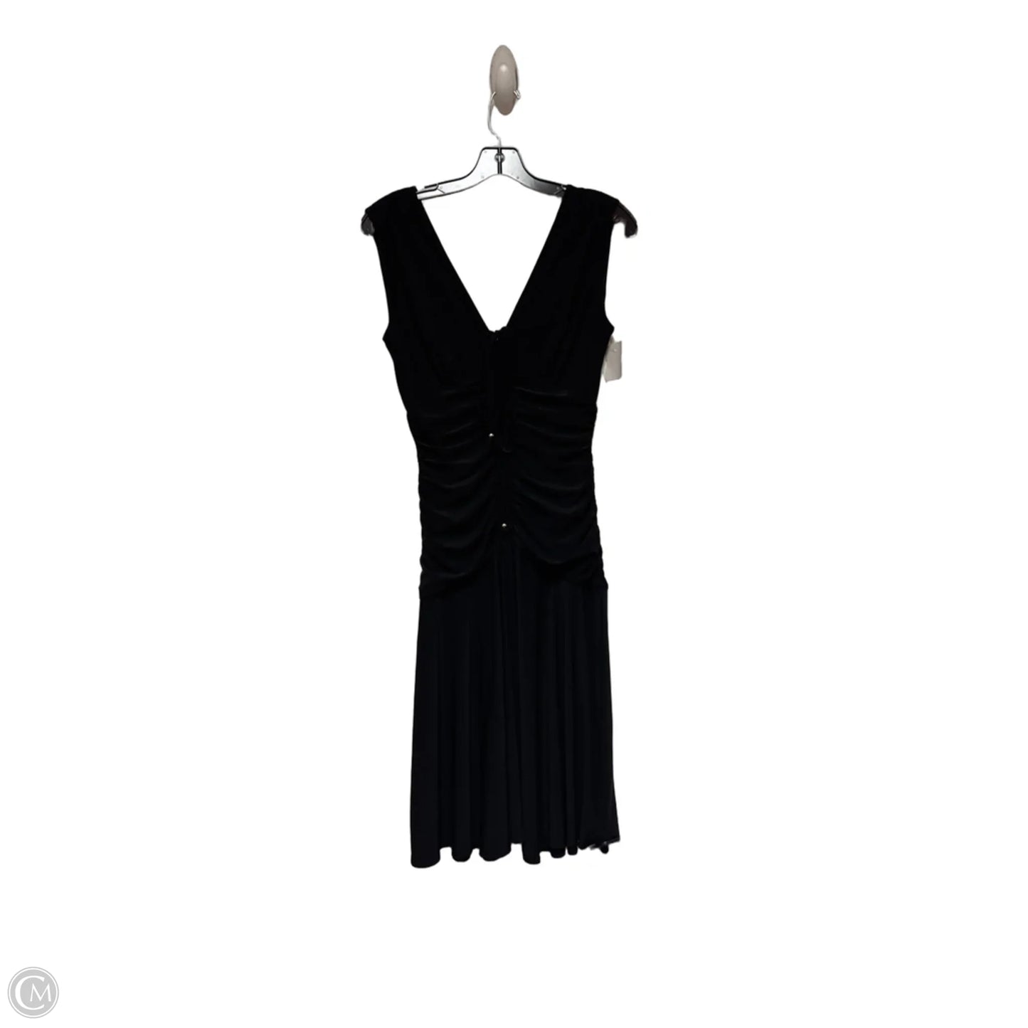 Dress Casual Midi By White House Black Market In Black, Size: Xs