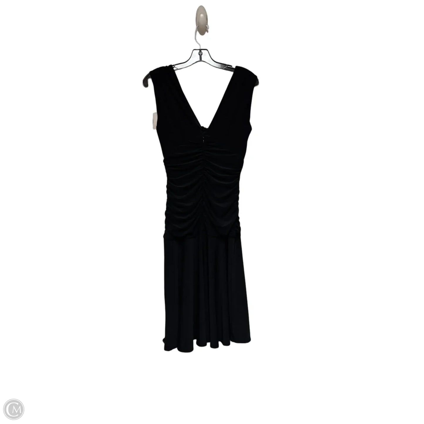 Dress Casual Midi By White House Black Market In Black, Size: Xs