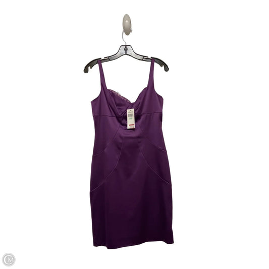 Dress Casual Midi By Max And Cleo In Purple, Size: M