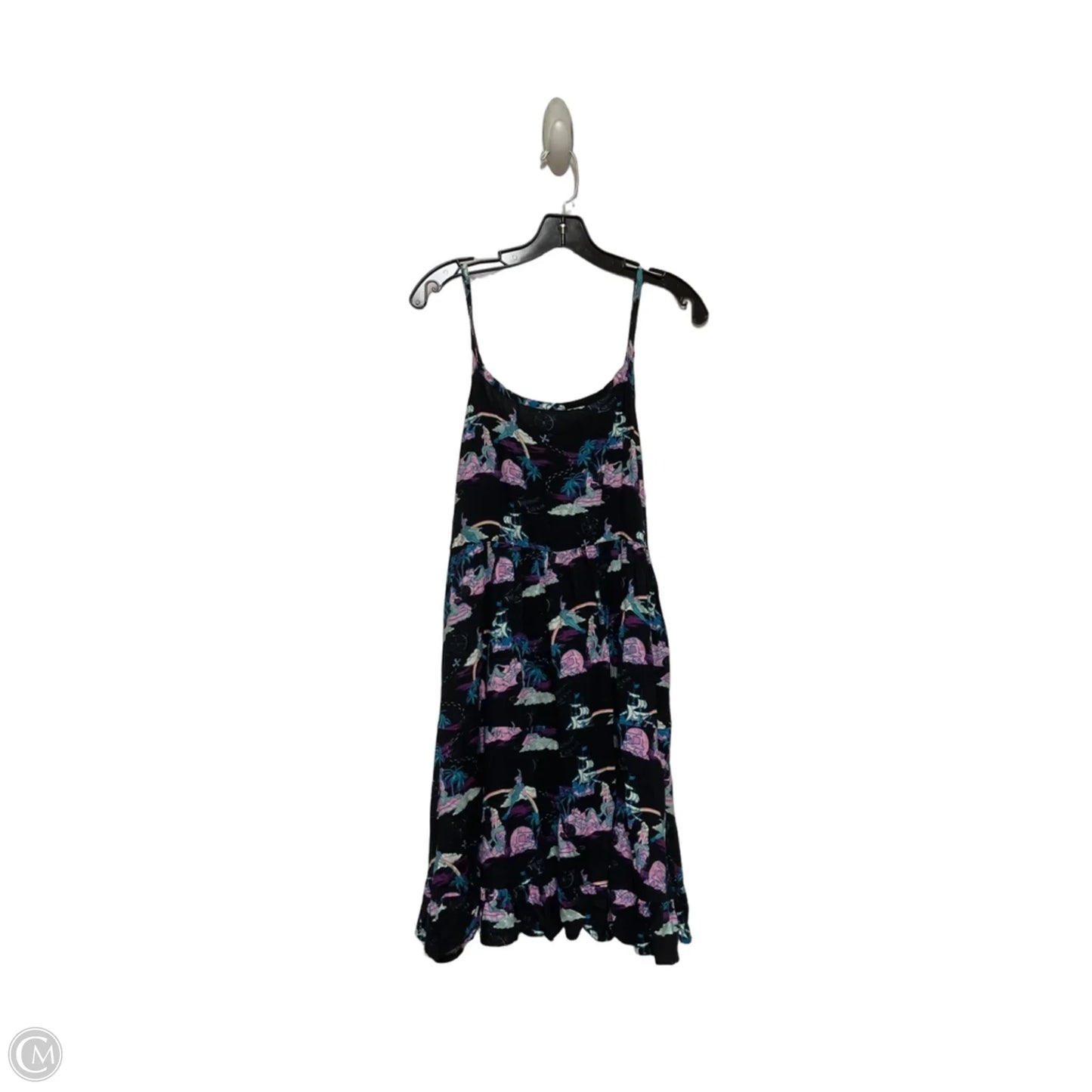 Dress Casual Short By Disney Store In Black & Purple, Size: M