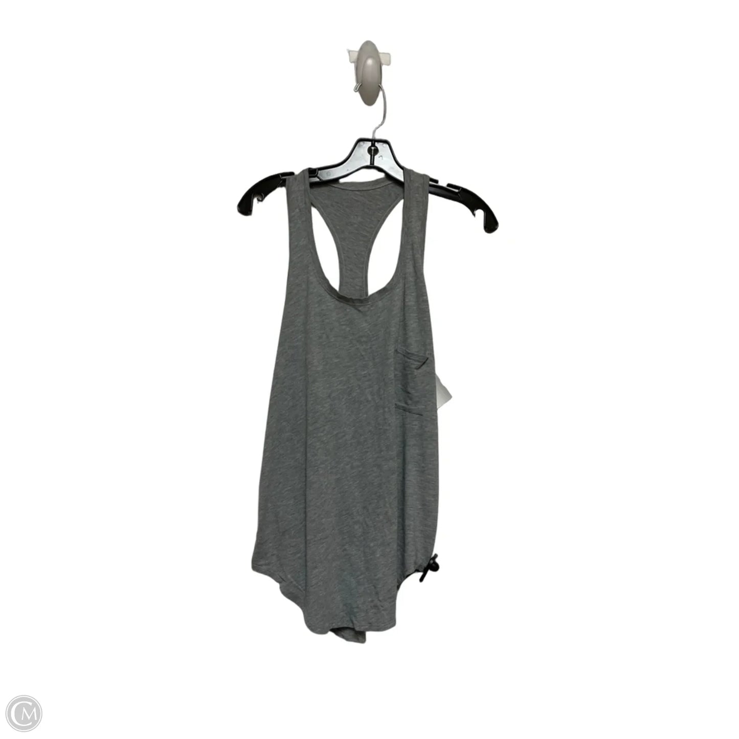 Athletic Tank Top By Lululemon In Grey, Size: L