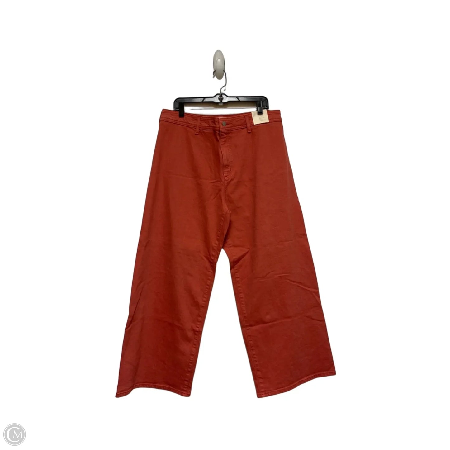 Jeans Wide Leg By Universal Thread In Orange, Size: 16