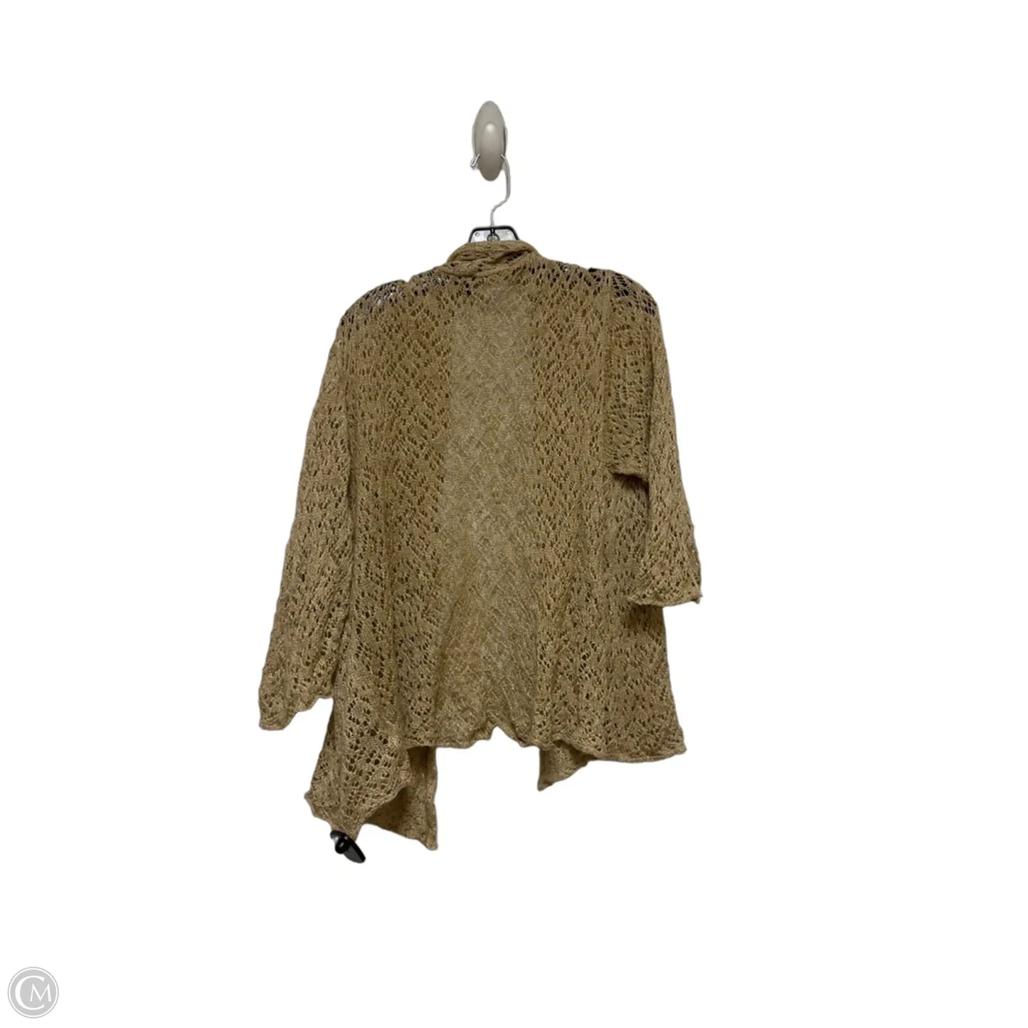 Cardigan By Eileen Fisher In Gold, Size: Xl