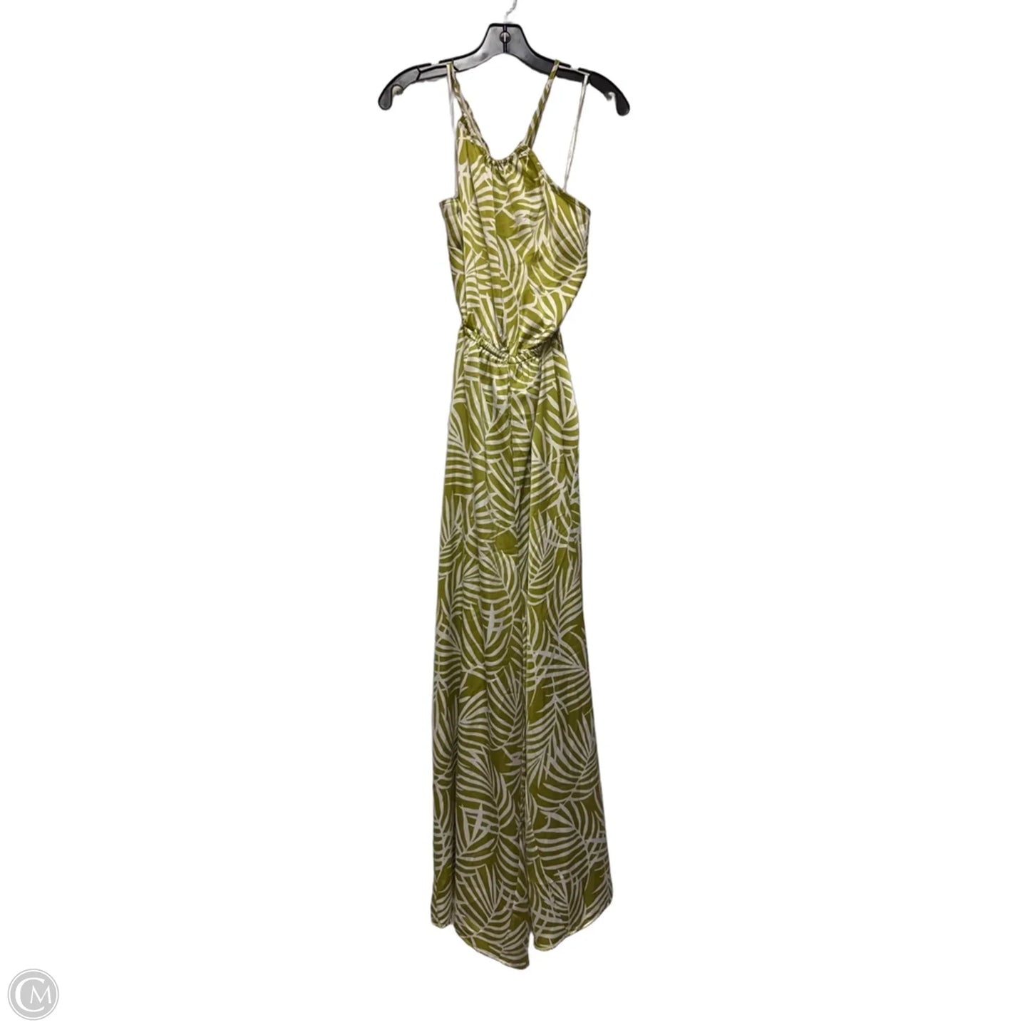 Jumpsuit By Forever 21 In Green & White, Size: 14