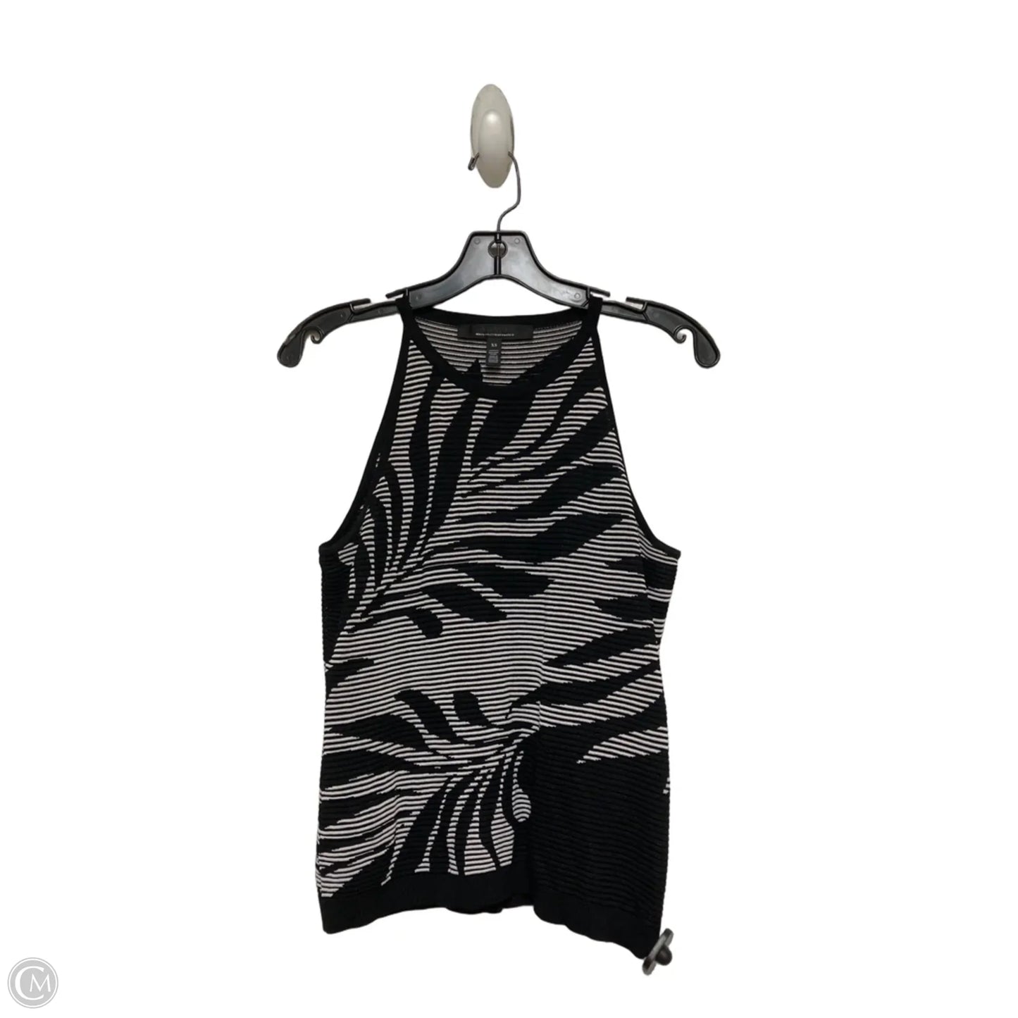 Top Sleeveless By White House Black Market In Black & White, Size: Xs