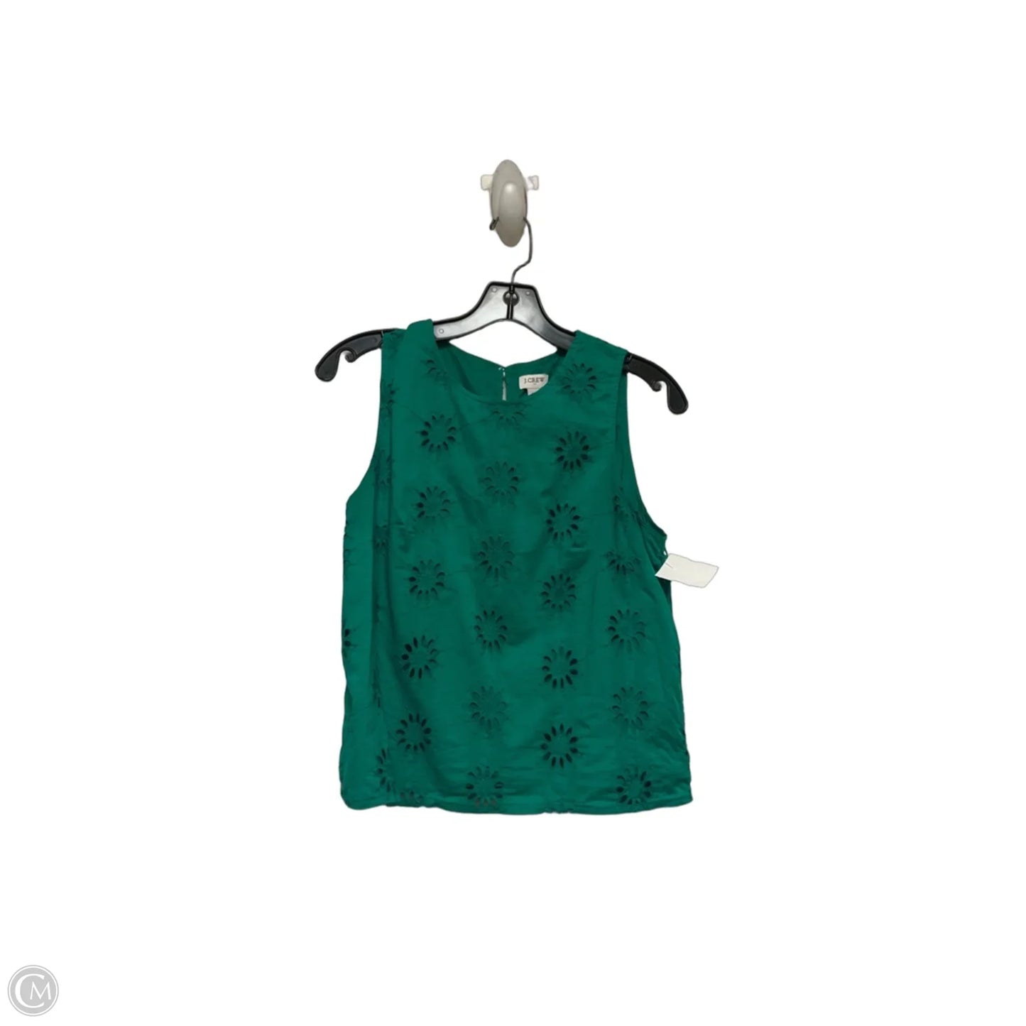 Top Sleeveless By J. Crew In Green, Size: Xs