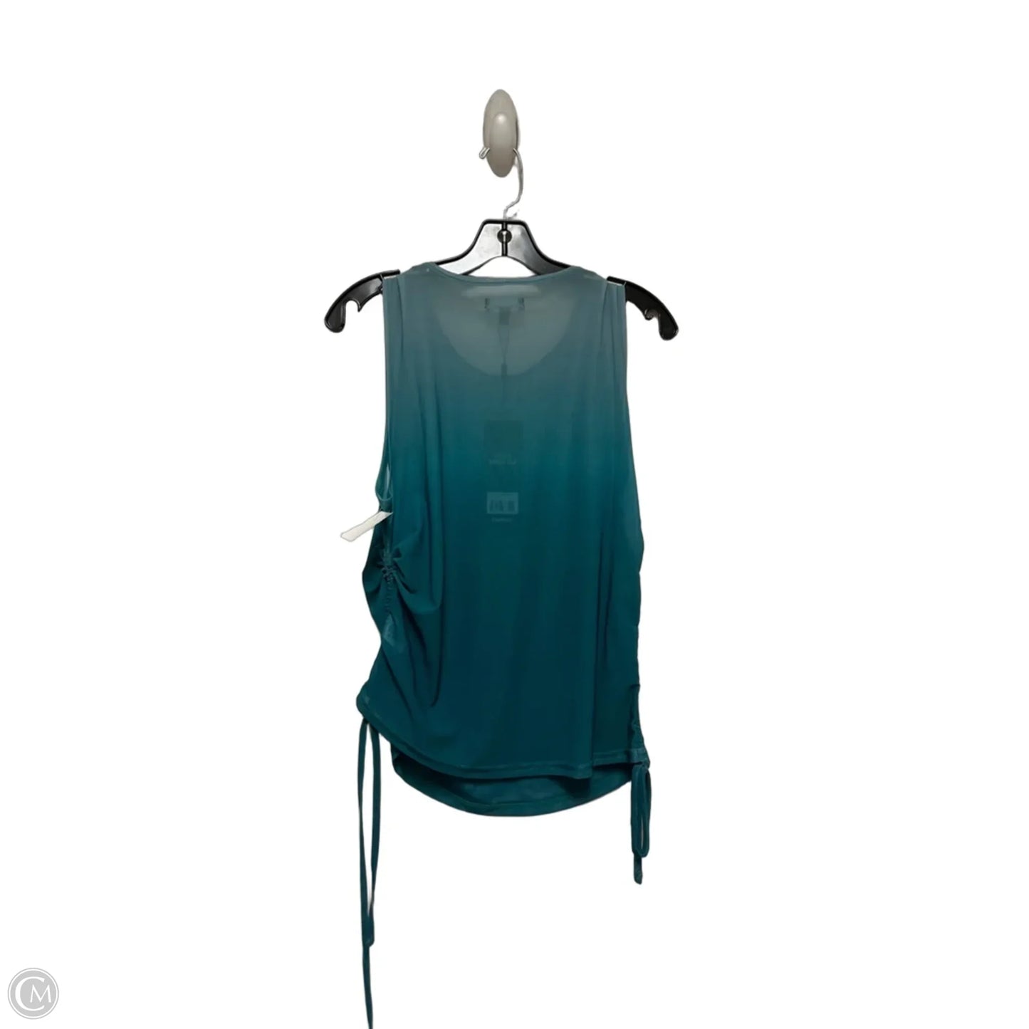 Top Sleeveless By Express In Teal, Size: L