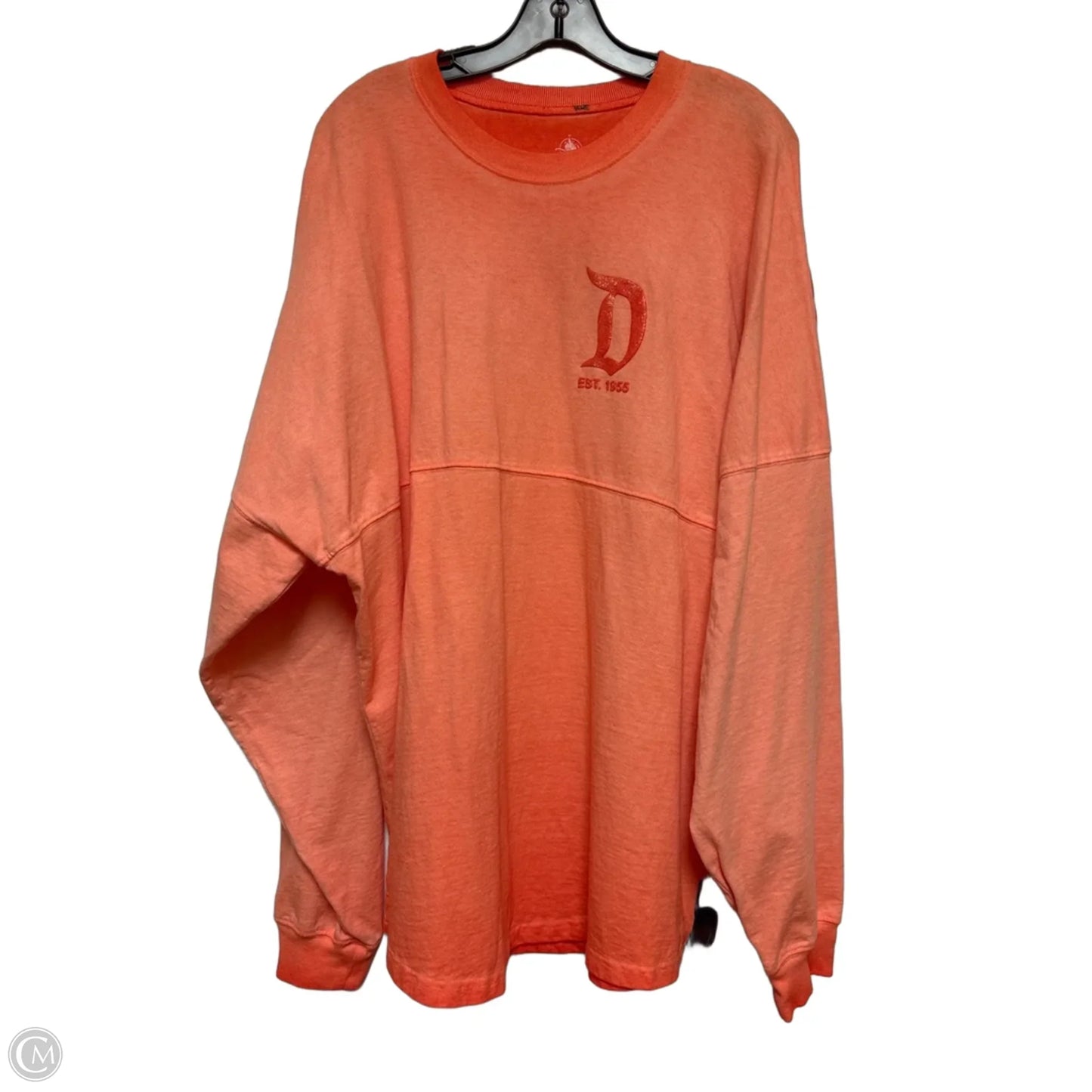 Top Long Sleeve By Disney Store In Orange, Size: L