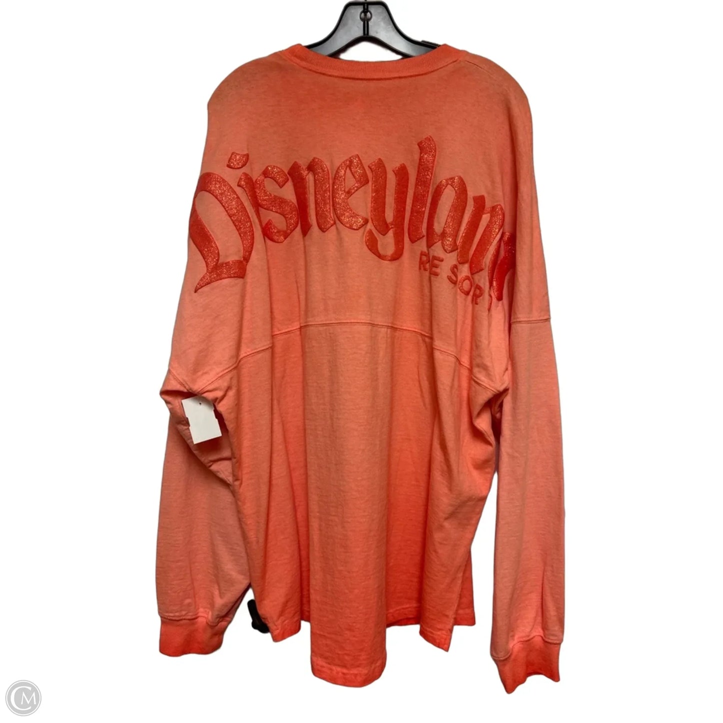 Top Long Sleeve By Disney Store In Orange, Size: L