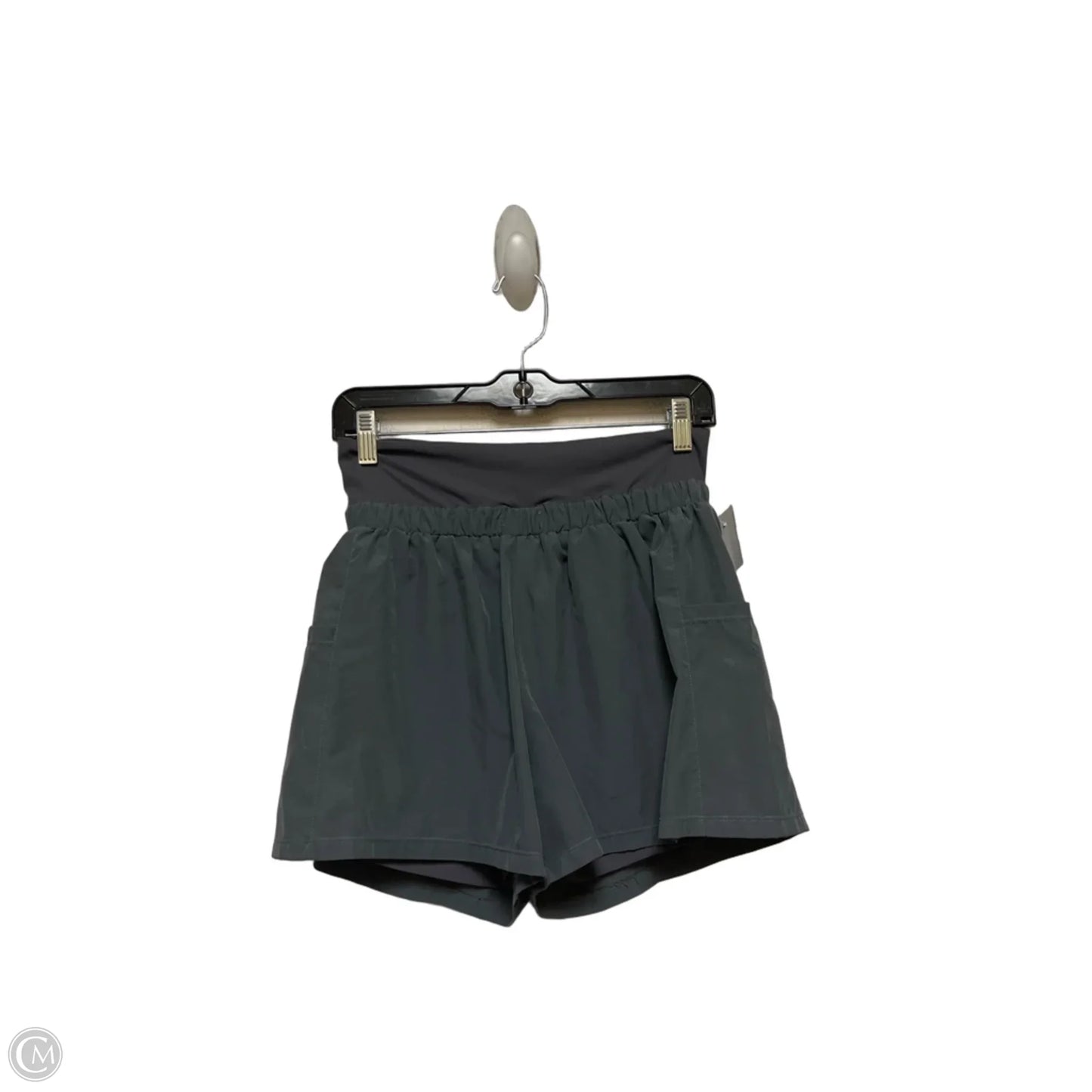 Athletic Shorts By Lululemon In Grey, Size: 8