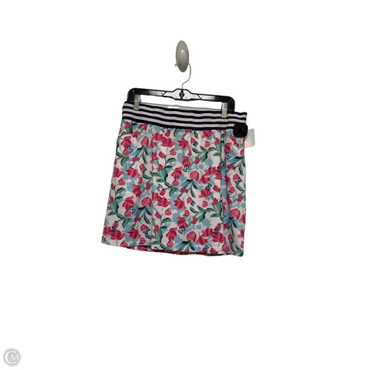Athletic Skort By Callaway In Floral Print, Size: L