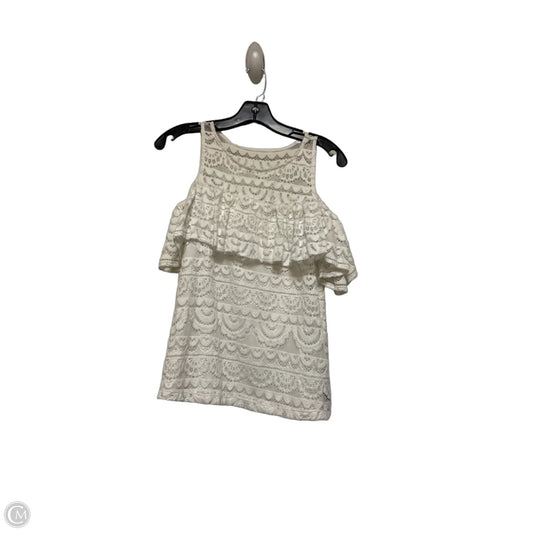 Top Sleeveless Designer By Lilly Pulitzer In White, Size: S