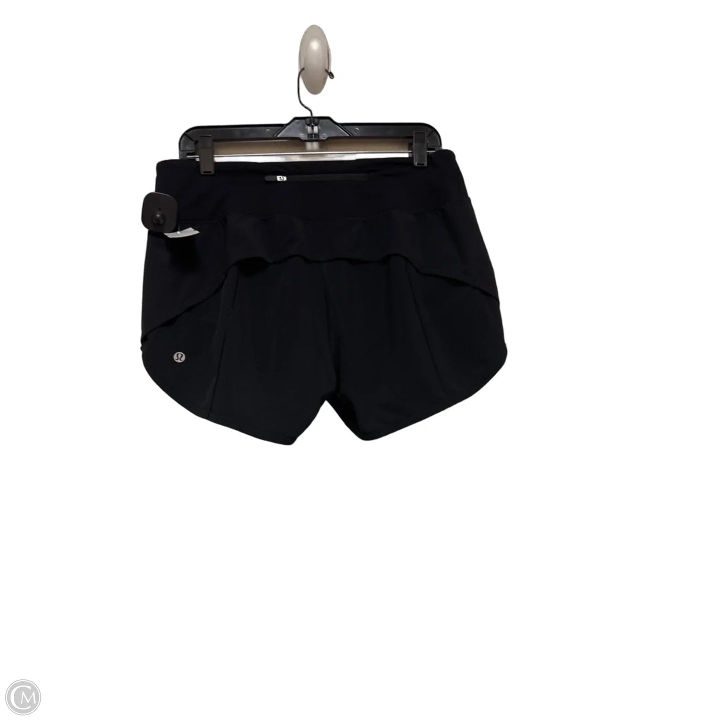 Athletic Shorts By Lululemon In Black, Size: 8