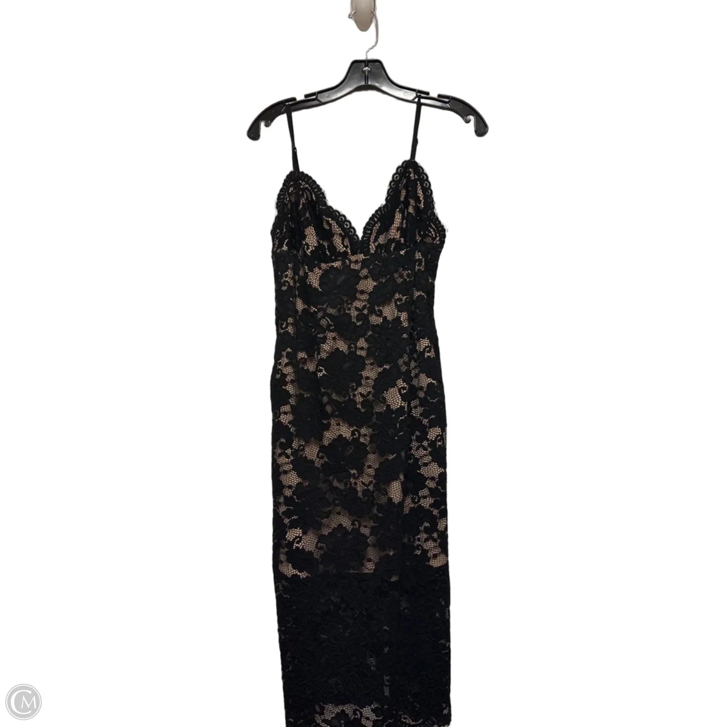 Dress Casual Midi By Bardot In Black, Size: M