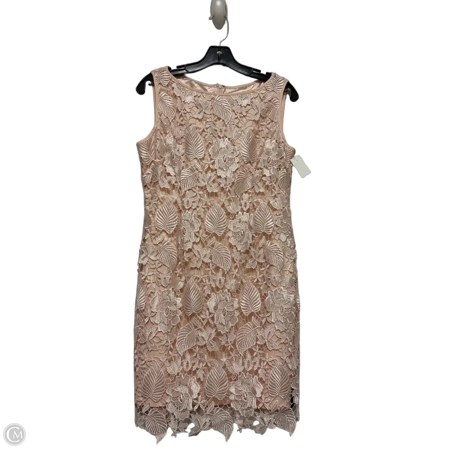 Dress Casual Short By Tahari In Peach, Size: S