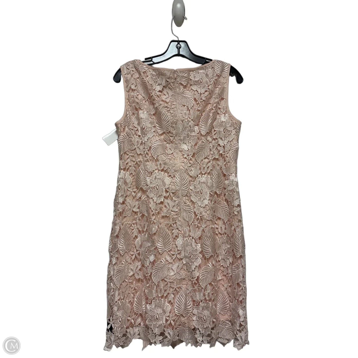 Dress Casual Short By Tahari In Peach, Size: S