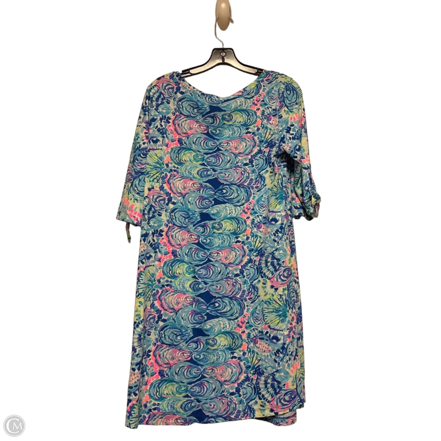 Dress Designer By Lilly Pulitzer In Blue & Pink, Size: M