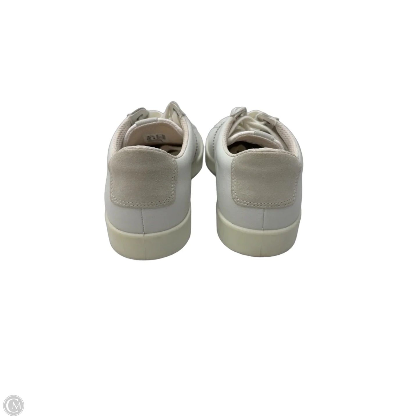 Shoes Sneakers By Ecco In Cream, Size: 8