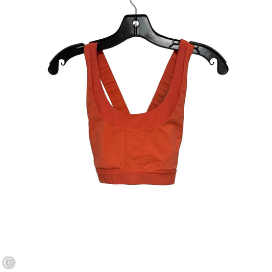 Athletic Bra By Lululemon In Orange, Size: 6