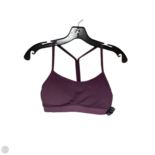 Athletic Bra By Lululemon In Purple, Size: 4