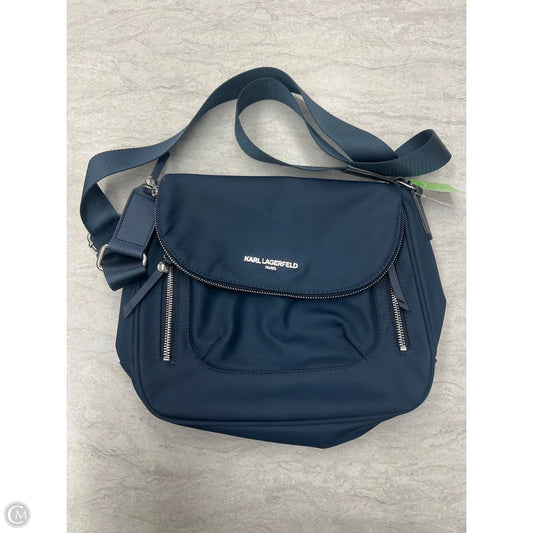 Crossbody Designer By Karl Lagerfeld, Size: Medium