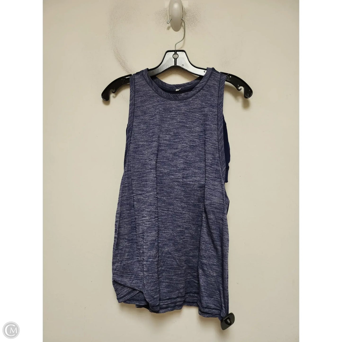 Athletic Tank Top By Lululemon In Navy, Size: 8