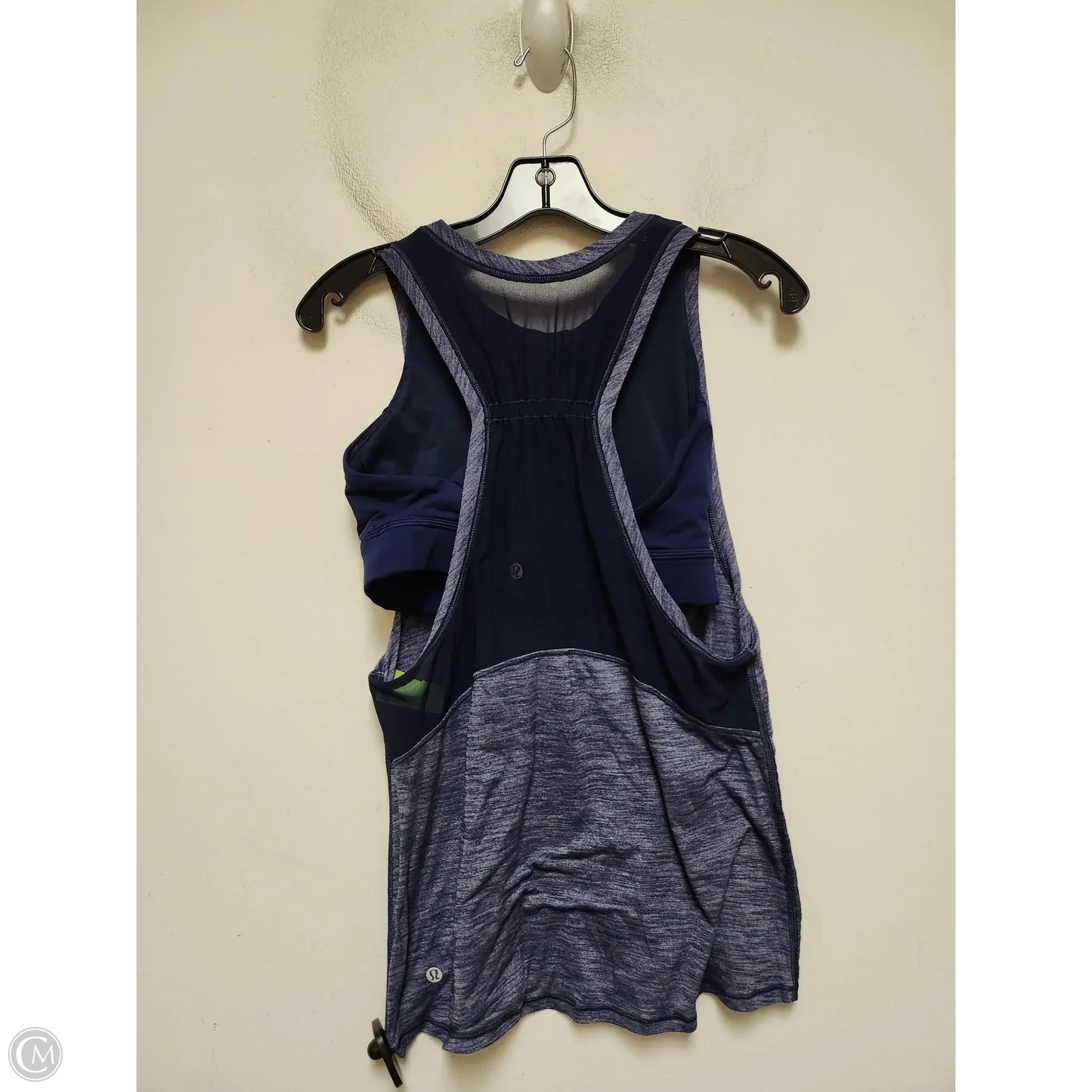 Athletic Tank Top By Lululemon In Navy, Size: 8