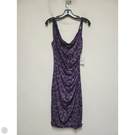 Dress Casual Midi By Laundry In Purple, Size: Xs